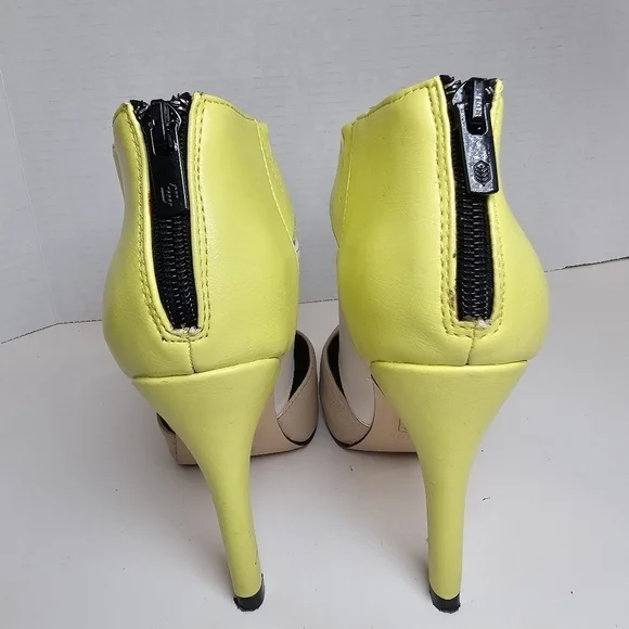 Call It Spring Yellow Strap Heels - Picture 6 of 14
